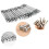 20 Pcs Leather Stamping Tools Special Shape Different Patterns for Carving  Leather Working Professional 8
