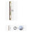 Motorcycle Top Case Mounting Plate Adapter for Universal Mount Rack Support Bracket with Screws 2