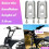 Elevadores de Guidão de 7/8 Polegadas 22mm para  Moto de Trilha Compatível com BT200X CT200U-EX para Apollo SSR CRF110 para  MB200 Prata 3