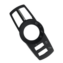 Panneau de Garniture de Couvercle Ă Double Rouleau D'Interrupteur de Phare de Voiture pour 5 7 X3 F25 X4 F26 F10 F11 F18 F01 F02 F04 5GT F07