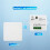 RF Wireless  Light  Without Neutral 433Mhz Wireless Remote Control  Kit AC110-250V for Light Lamp White 2