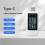 Type-C Tester DC4-30V TFT Digital Voltmeter Ammeter Power Capacity Meter Bidirectional Current Measurement 8