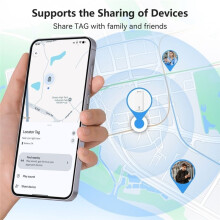 2-Pack Location Tracker for Android Phones Work Portable Tracking Tags Anti-Lost Locator, Card-Style Tracker