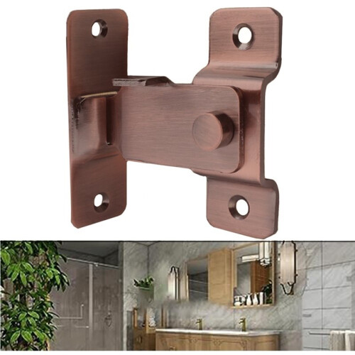 Home Security Red Bronze Privacy Security for  Enhanced Security Multi-Scene Use Rustproof User-Friendly Design 1