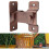 Home Security Red Bronze Privacy Security for  Enhanced Security Multi-Scene Use Rustproof User-Friendly Design 7