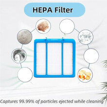 Replacement Parts Compatible with for AV2110S RV2120AE RV2100S RV2110S Robot Vacuum Cleaner,4X Filter