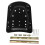 Black Universal Motorcycle Tail Box Base Plate, Trunk Adapter Floor Panel for Rear Luggage Rack 2