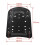 Black Universal Motorcycle Tail Box Base Plate, Trunk Adapter Floor Panel for Rear Luggage Rack 4
