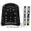 Black Universal Motorcycle Tail Box Base Plate, Trunk Adapter Floor Panel for Rear Luggage Rack 3