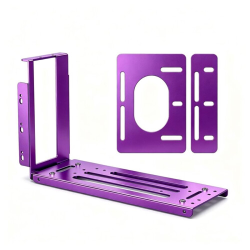 Vertical GPU Mount Bracket Dual Slots  Card Steering Holder GPU Dock External GPU Docking Station 2