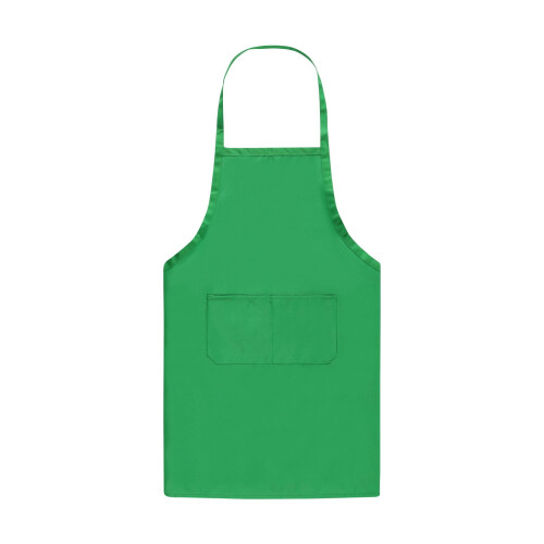 Heavy-Duty Waterproof PVC Chef Apron Green Adjustable 1