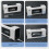 Desktop Wind Tunnel Model Wind Tunnel Simulator, Display Dynamic Airf Water Mist Compatible 1:64 1:43 Scale Car Model 4