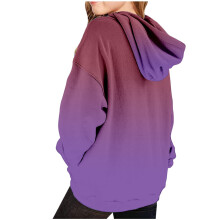 Hoodies for Teen Girls Preppy Oversized Gradient Sweatshirts