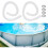 2Pcs Hose Above Ground Pool Pump Replacement for  1-1/4 Inch Accessory 1.25inch Surface Pool Pump Hose Replacement 6