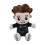 Plush Soft Stuffed Doll Decor Black 8.7 inch 1