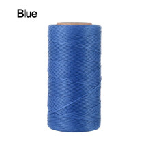 Waxed Sewing Thread 1mm 260M for Leather Craft Blue