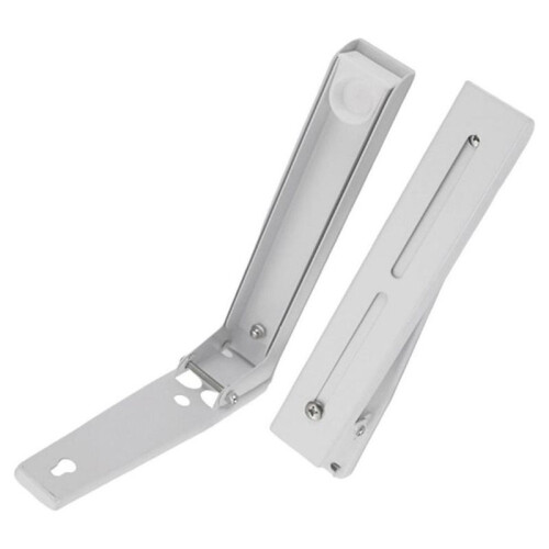 Foldable Microwave Oven Rack Kitchen Wall Mounted Extendable Microwave Oven Storage Rack Bracket (with Screws) 2