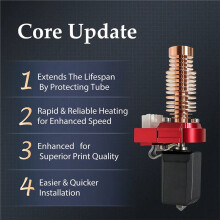 For Flashforge Adventurer 5m Nozzle Brass 0.4 More Wear Resistance Upgrade Ad5m Hotend Heat  Faster