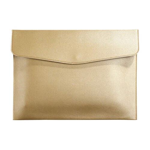 Leather Document Folder Soft PU Leather Travel Portfolio
