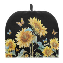 Sunflower Butterfly Tea Cozy for Teapot 1 Piece
