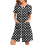 Women's Flannel Pajama Set Black XL 1