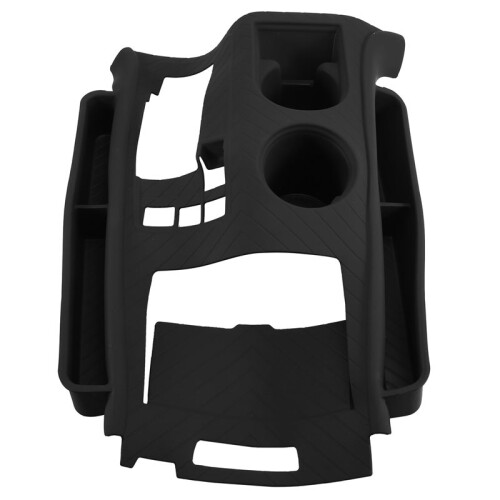 For  Sienna Central Console Silicone Protective Mat Cup Holder Mat Interior Modification Accessories Black 1