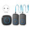 Wireless Lanyard Button Pager Emergency SOS Pager Emergency Call Button for Kids Elderly Call System EU Plug Black 7