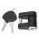 Gold Copper-Plated Hitch Trailer Lock Set for RVs and 5
