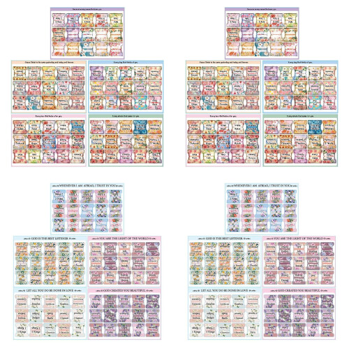 Bible Tabs Laminated Large Print 20 Pieces