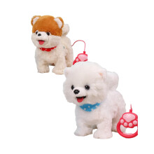 Robot Dog Plush Toy Interactive Walking Barking Licking