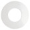 White Steel Ceiling Medallion 7.75 inch 1