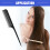 Rat Tail Comb Plastic Hair Styling Comb 0.06 Inch Tooth 2
