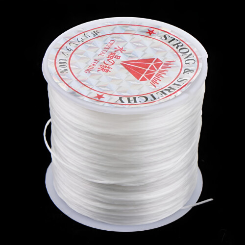 Super Elastic Stretchy Thread for Braiding and Weaving 60M 2