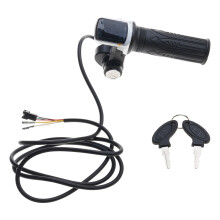 FEAMOS Electric Bike Throttle Grip Half Twist Comfortable