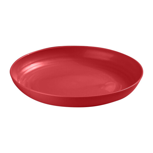 Plastic Dinner Plates Round 12 Inch Set of 4
