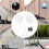 Rearview Mirrors for Motorcycles Scooters Heart Design 2 7