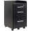 Three-Drawer Lockable Filing Cabinet - Black 1