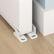 Barn Door Guide Floor Plastic 4 Sets