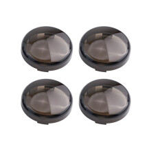 Turn Signal Lens Cover Smoke 4 pcs for Harley Sportster Dyna