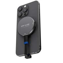 Magnetische 2230 M.2 NVMe SSD-Behuizing 4K USB 3.2 Harde Schijfdoos USB-C Rond