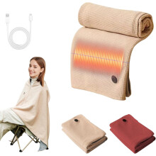 Heated Shawl for Women Portable Cordless Electric Blanket