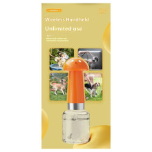 Machine à Mousse Électrique Automatique, Distributeur de Shampoing Rechargeable pour le Bain des Chiens et des Chats, Accessoires pour Animaux de