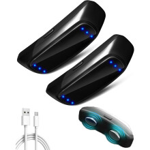 Anti-Snoring Device Portable Chin-Mounted with Pulse