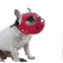 Silicone Dog Muzzle for French Bulldog, Shih Tzu, Pug