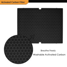 1 Set HEPA 116130 Filtervervanging voor Winix 5500-2 Luchtreiniger en Modellen AM80 HEPA-Filter en Koolstoffiltercombinatie
