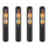4 Peças Universal 6-Button  Remote Control IR Copy Learning Function Controle Remoto para TV, STB, DVD, DVB, VCR B 1