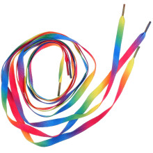 Rainbow Shoelaces for Sneakers 6 Pairs