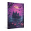 Vintage Halloween Pumpkin Bat Canvas Art Framed 1