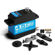 DS3245M 45KG Coreless-Digitale Servo Gear 8.4V 51kg.cm Koppel Waterdicht voor 1/8 1/10 RC Baja Auto Robot 180