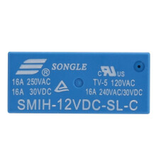 20 Pièces Séries/Lot Relais de Puissance SMIH-12VDC-SL-C 12V 16A 8PIN un Ensemble de Conversions